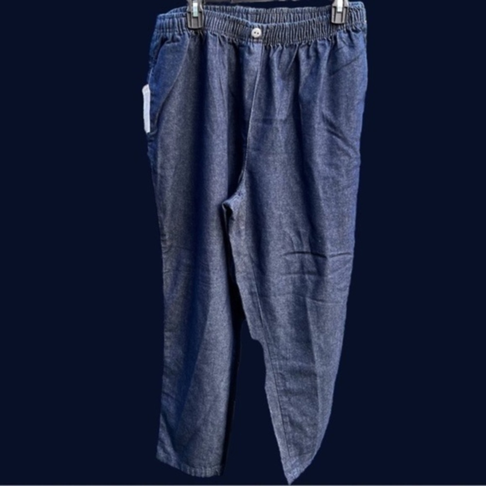 Woman Within 100% Cotton Jeans Size 18W